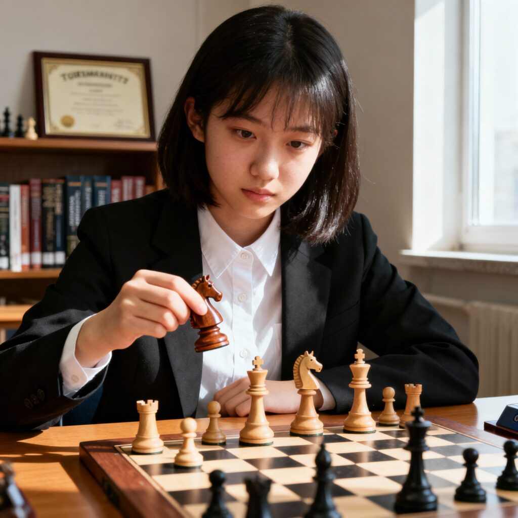 Eline roebers wil meer zijn dan alleen de koningin van het snelschaken