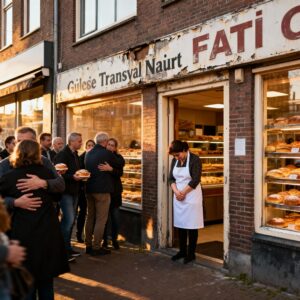 Leidse transvaalbuurt neemt afscheid van geliefde bakkers gülcan naim en fati