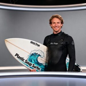 Plastic soup surfer merijn tinga bezoekt de paus: ‘ik zie het al voor me om aan te komen in zwembroek met surfplank’