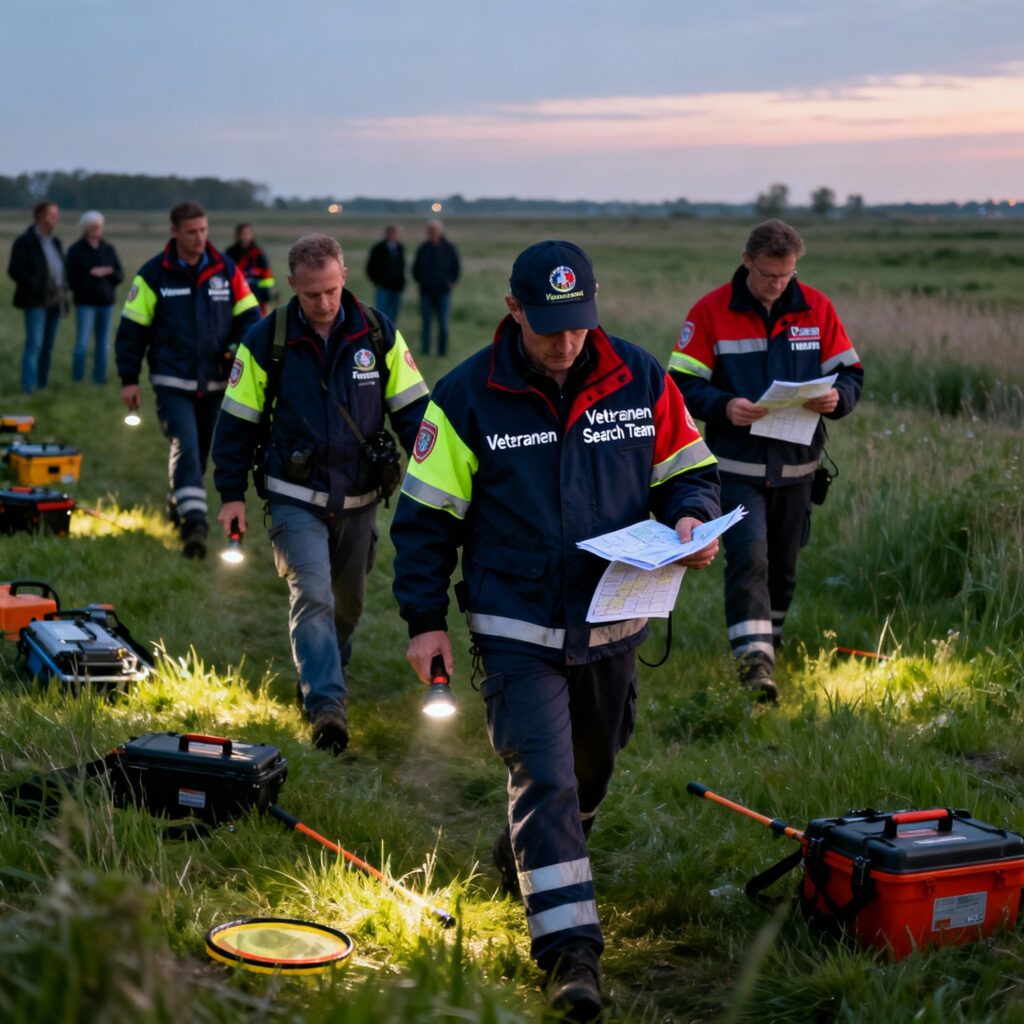 Veteranen search team ingezet in warmond voor vermiste vrouw