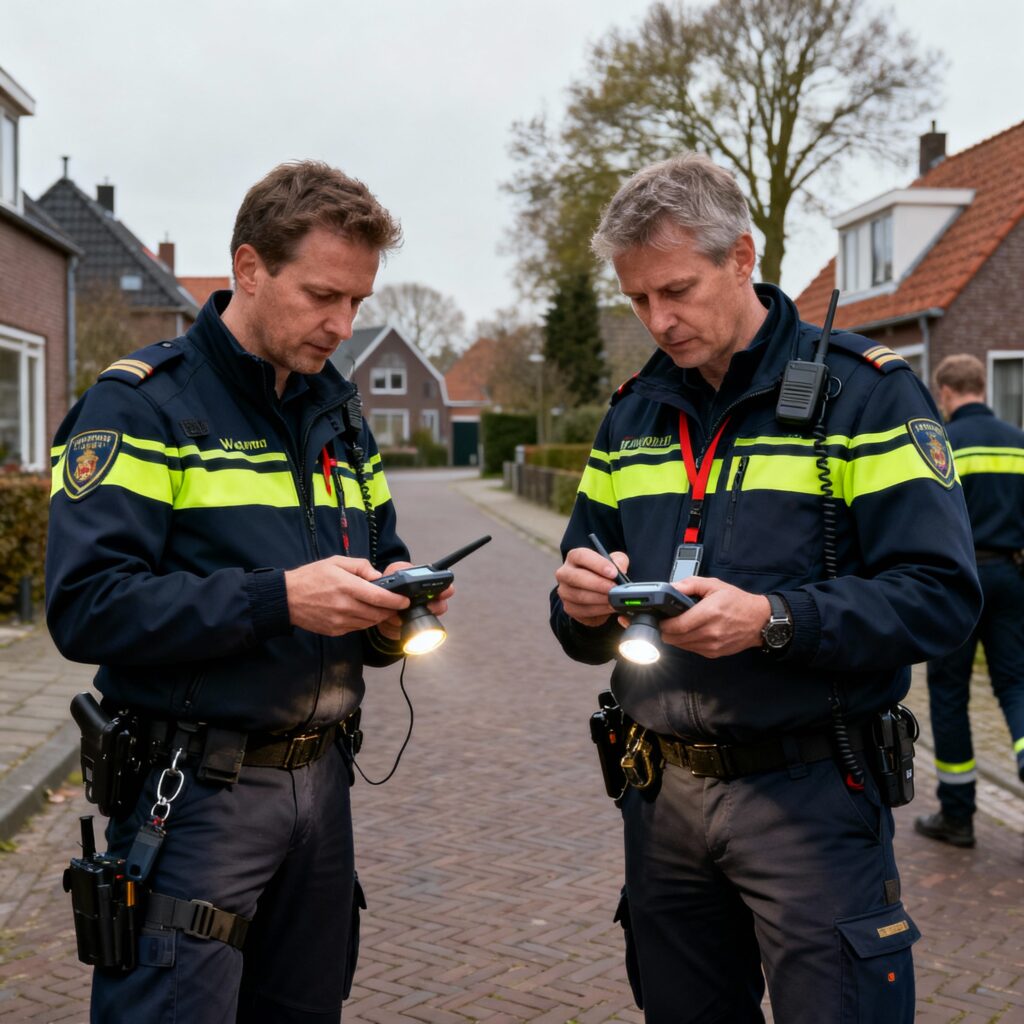 Veteranen search team zoekt in warmond naar vermiste vrouw