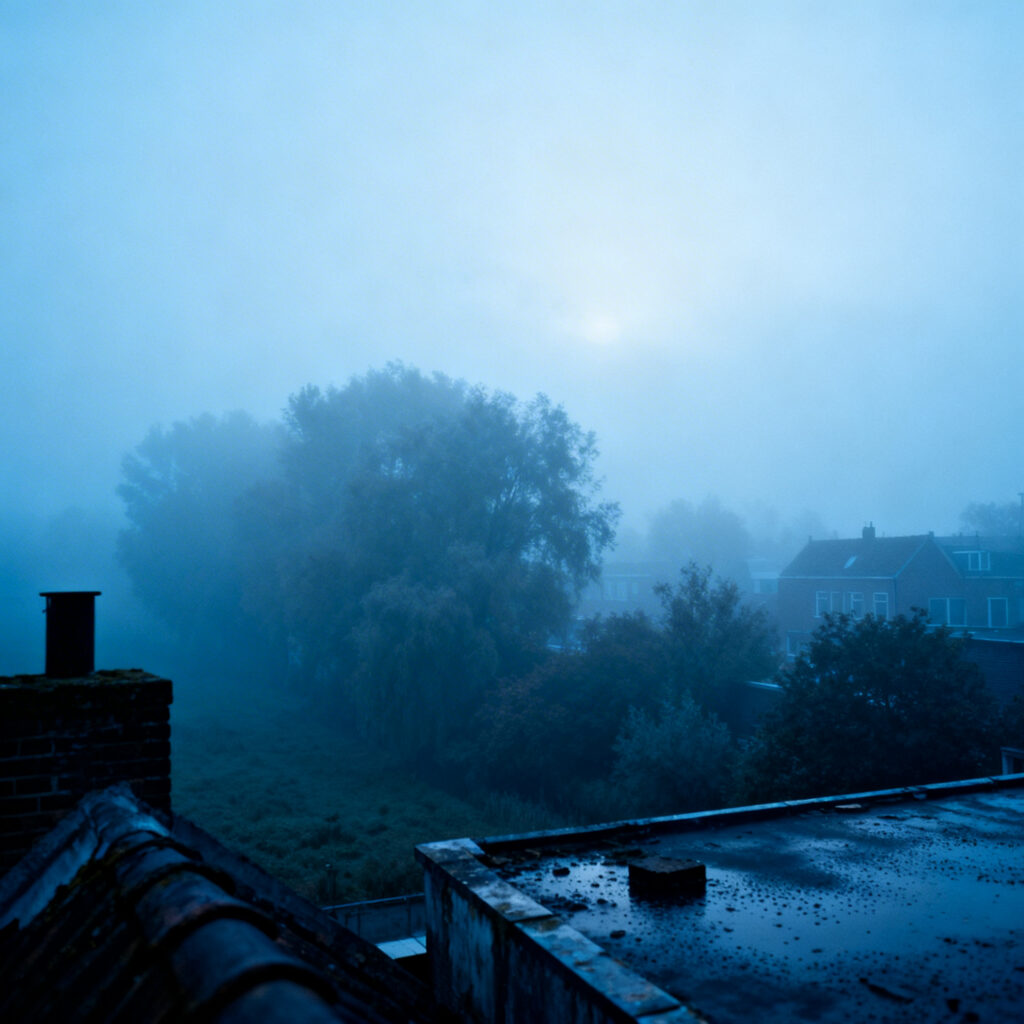 Code geel in zuid-holland vanwege dichte mist